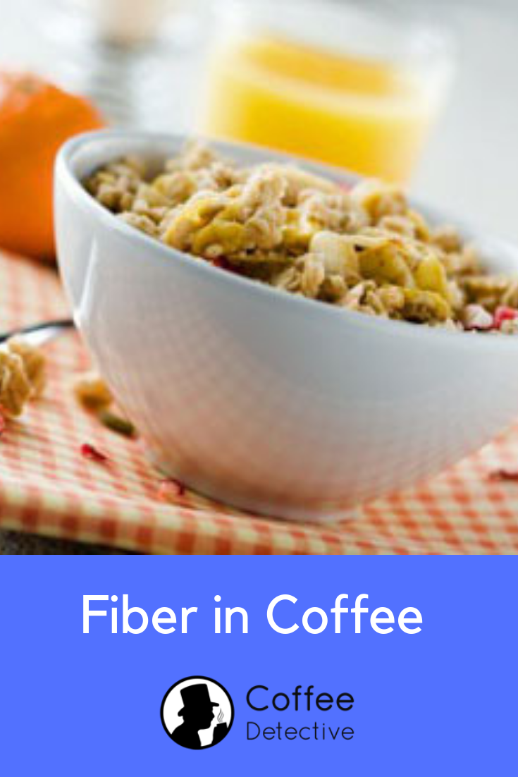 El café contiene más fibra soluble que el jugo de naranja