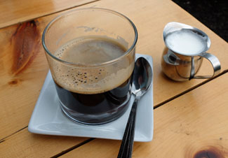 Bebidas de café expreso: capuchino, café con leche, moca y más.