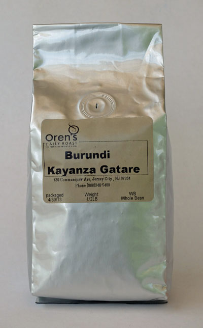 Burundi Kayanza Gatare de Oren's Daily Roast