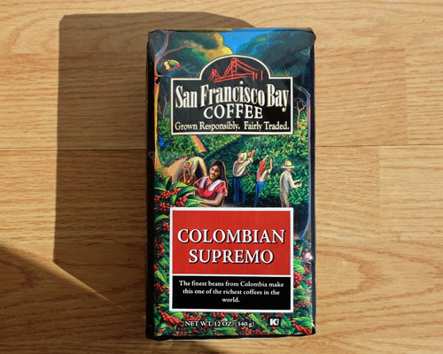 Nuestra reseña del café Supremo colombiano de la Bahía de San Francisco