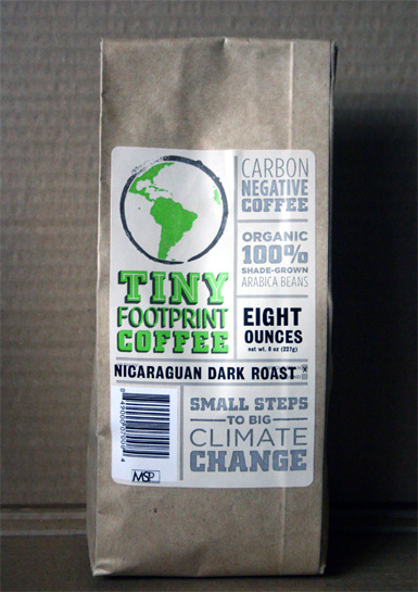 Tostado oscuro nicaragüense de Tiny Footprint Coffee