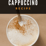 Receta fácil de capuchino francés de vainilla: la popular bebida de café