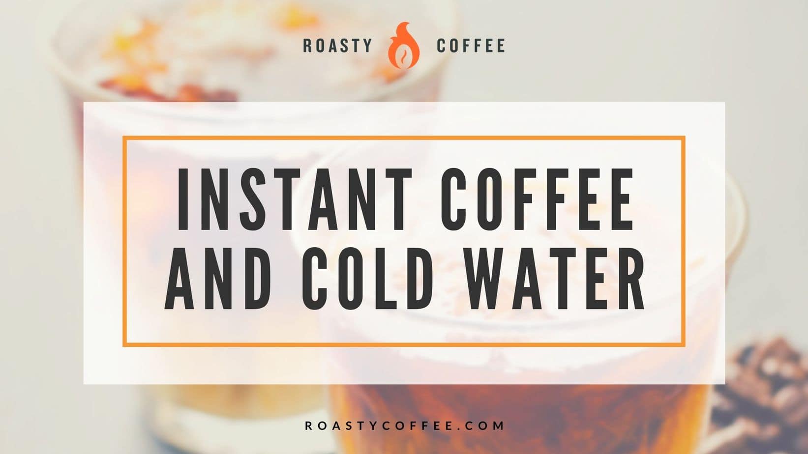 Café instantáneo y agua fría: se ha desmentido un error común