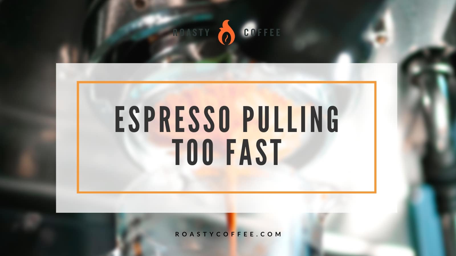 ¿Tu espresso se está preparando demasiado rápido? Aquí tienes una solución rápida y sencilla.
