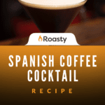 Receta de cóctel de café español: bebida combinada de café y licor
