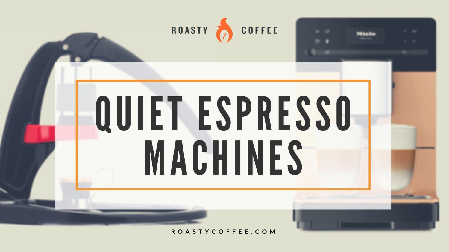 Descubra 4 máquinas de espresso silenciosas: preparación casi silenciosa